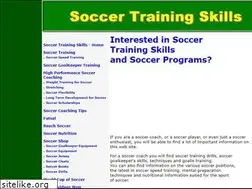 Sites similar to soccertrainingskills.com