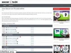 Sites similar to soccertv24.com