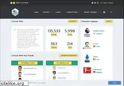 Sites similar to soccerwiki.org
