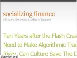 Sites similar to socfinance.wordpress.com