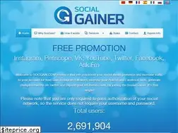 Sites similar to socgain.com