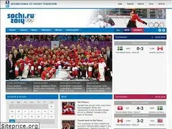 Sites similar to sochi2014.iihf.com