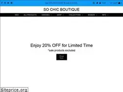 Sites similar to sochicboutique.net