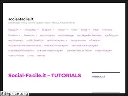 Sites similar to social-facile.it