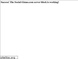 Sites similar to social-gizmo.com