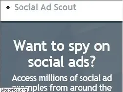 Sites similar to socialadscout.com