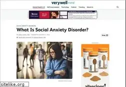 Sites similar to socialanxietydisorder.about.com