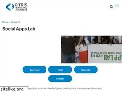Sites similar to socialappslab.com