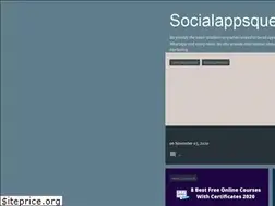 Sites similar to socialappsquery.blogspot.com