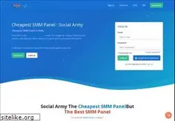 Sites similar to socialarmy.co