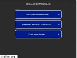 Sites similar to socialbookmarking.me