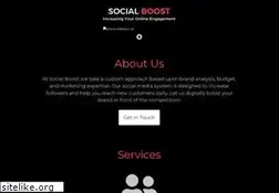 Sites similar to socialboost.info