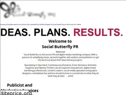 Sites similar to socialbutterflypr.net
