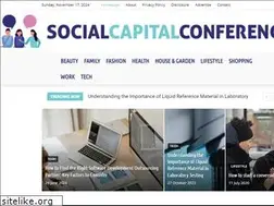 Sites similar to socialcapitalconference.com