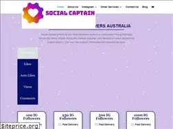 Sites similar to socialcaptain.com.au