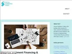 Sites similar to socialcommercetoday.com