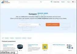 Sites similar to socialcompare.com