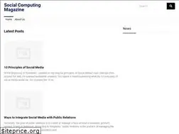 Sites similar to socialcomputingmagazine.com