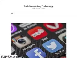 Sites similar to socialcomputingtechnology.com
