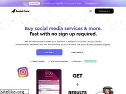Sites similar to socialcrow.co