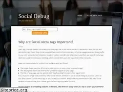 Sites similar to socialdebug.com