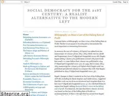 Sites similar to socialdemocracy21stcentury.blogspot.com