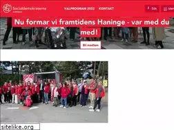 Sites similar to socialdemokraternahaninge.se