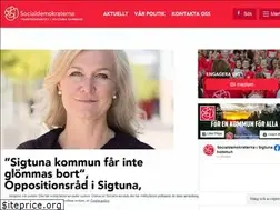 Sites similar to socialdemokraternaisigtuna.se