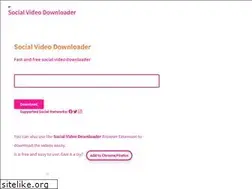Sites similar to socialdownloader.in