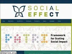 Sites similar to socialeffect.org