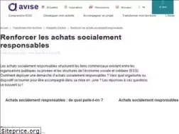 Sites similar to socialement-responsable.org
