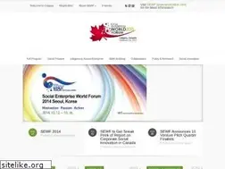 Sites similar to socialenterpriseworldforum.org