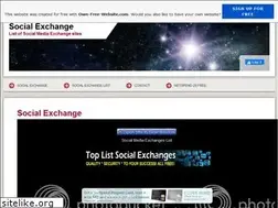 Sites similar to socialexchange.page.tl