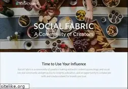 Sites similar to socialfabric.us