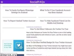 Sites similar to socialfaqs.com