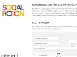 Sites similar to socialfiction.org