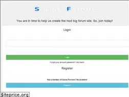 Sites similar to socialforums.net