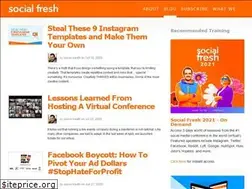 Sites similar to socialfresh.com