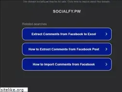 Sites similar to socialfy.pw