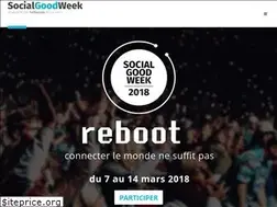 Sites similar to socialgoodweek.com