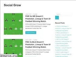 Sites similar to socialgrow.in