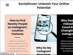 Sites similar to socialgrowr.com