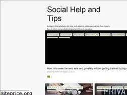 Sites similar to socialhelpndtips.blogspot.com
