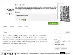 Sites similar to socialhistoryblog.com