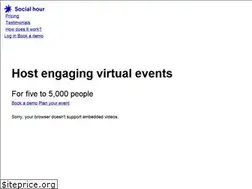 Sites similar to socialhour.com