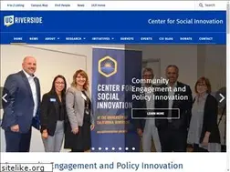 Sites similar to socialinnovation.ucr.edu