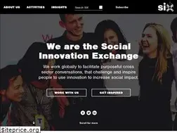 Sites similar to socialinnovationexchange.org