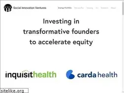 Sites similar to socialinnovationventures.co