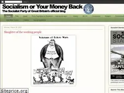 Sites similar to socialismoryourmoneyback.blogspot.com