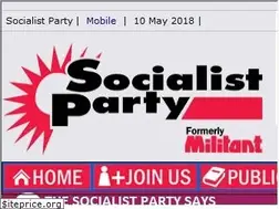 Sites similar to socialistparty.org.uk